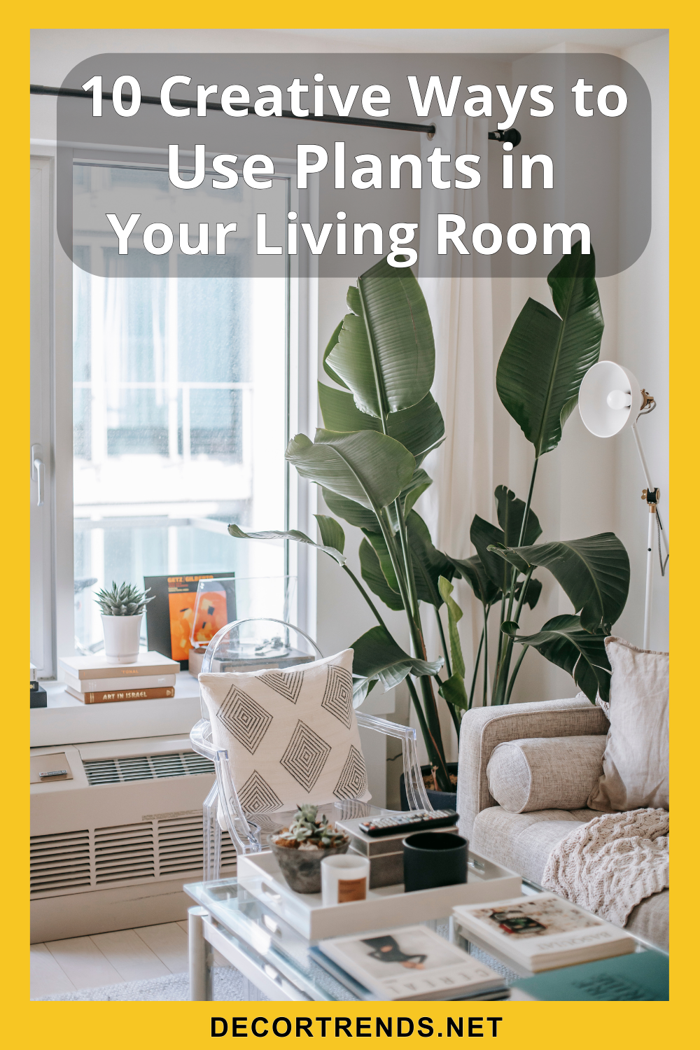 10 Creative Ways to Use Plants in Your Living Room
